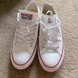 White Chuck Taylor Converse